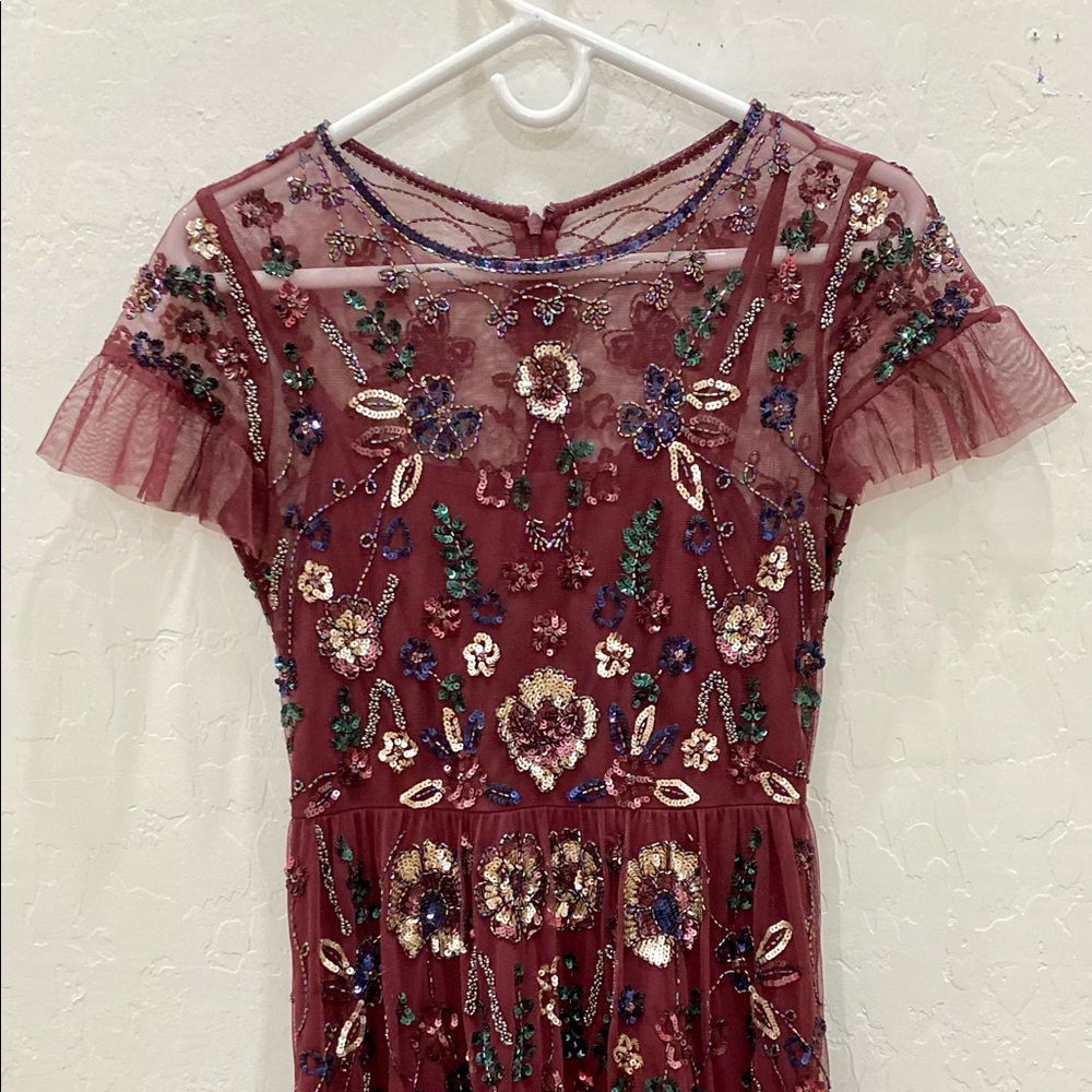 Beautifully Sheer Beaded Dress